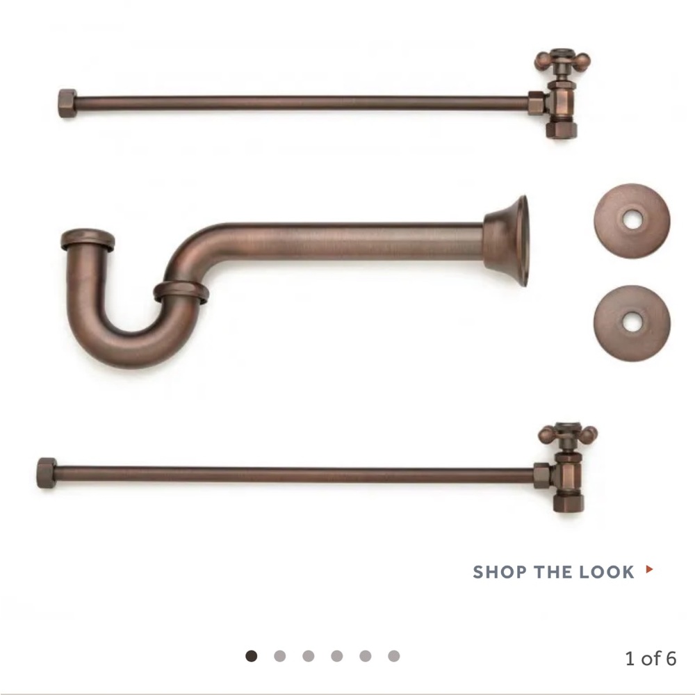 Signature Hardware oil rubbed bronze trim kit